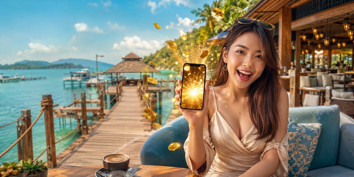 Pertaruhan sukan melalui telefon pintar di Langkawi Malaysia